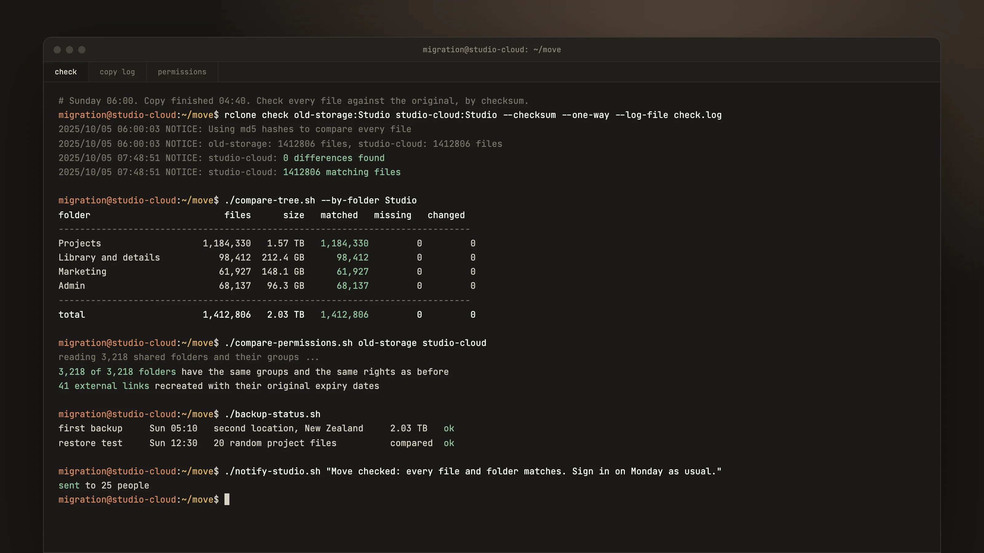 Files, passwords and calls, brought home: product screen 3 of 5