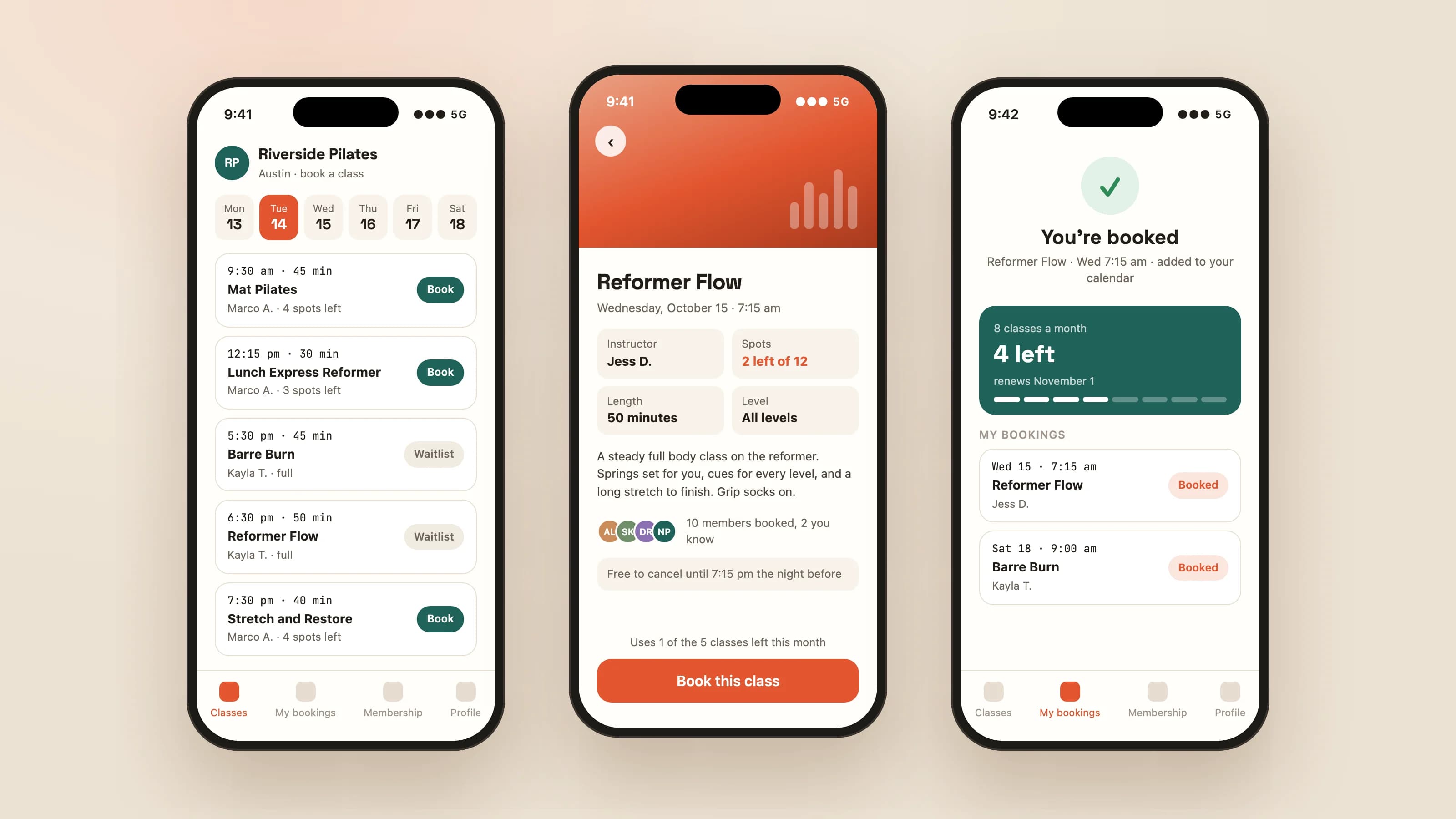 From an idea to paying customers: product screen 2 of 5